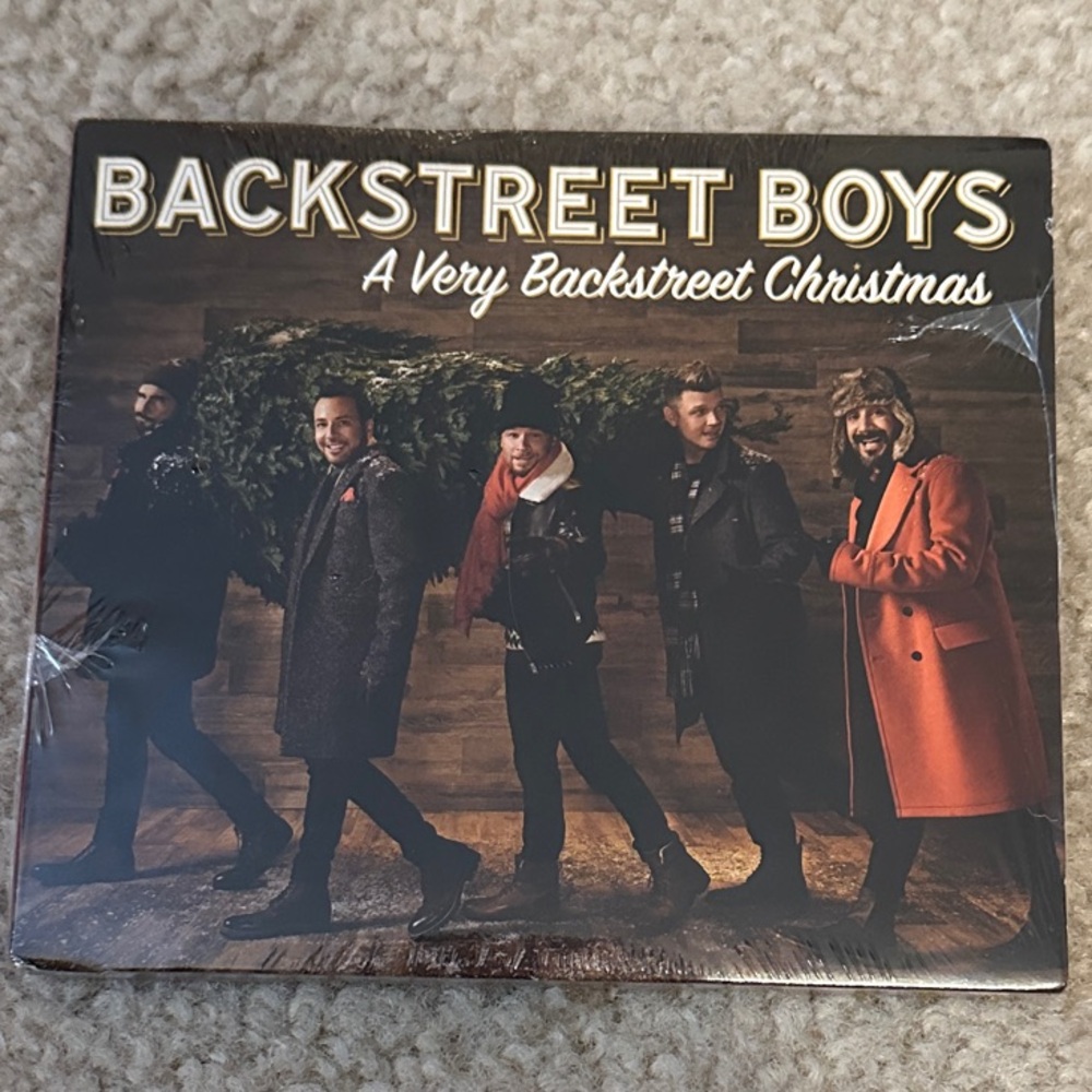 Backstreet Boys Christmas Album from the BSB Pop Up at the Venetian
